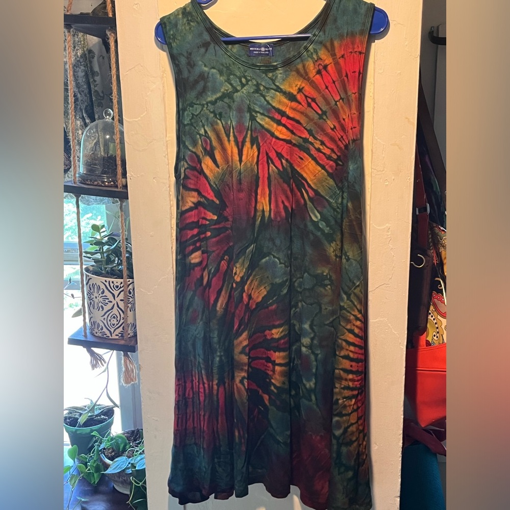 Mexicali Blues Surfside Mudmee Tie Dye dress